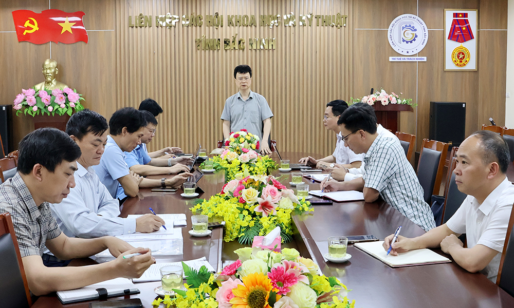 Ban Tổ chức hội thi sáng tạo kỹ thuật tỉnh Bắc Ninh lần thứ 2 triển khai nhiệm vụ
