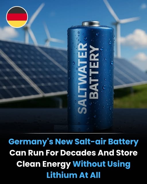 Đức công bố đột phá pin muối-khí: Lời giải bền vững cho bài toán năng lượng toàn cầu thay thế Lithium