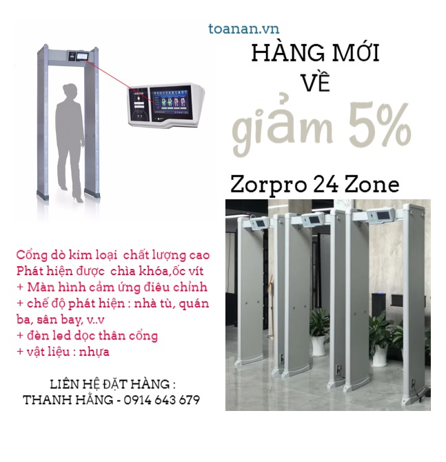 Cổng dò kim loại PRO24