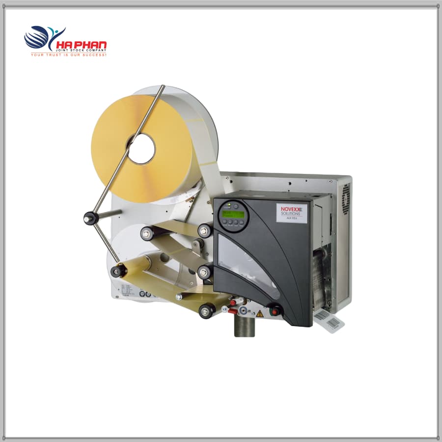 Máy in và dán mã vạch tự động Novexx ALX 925