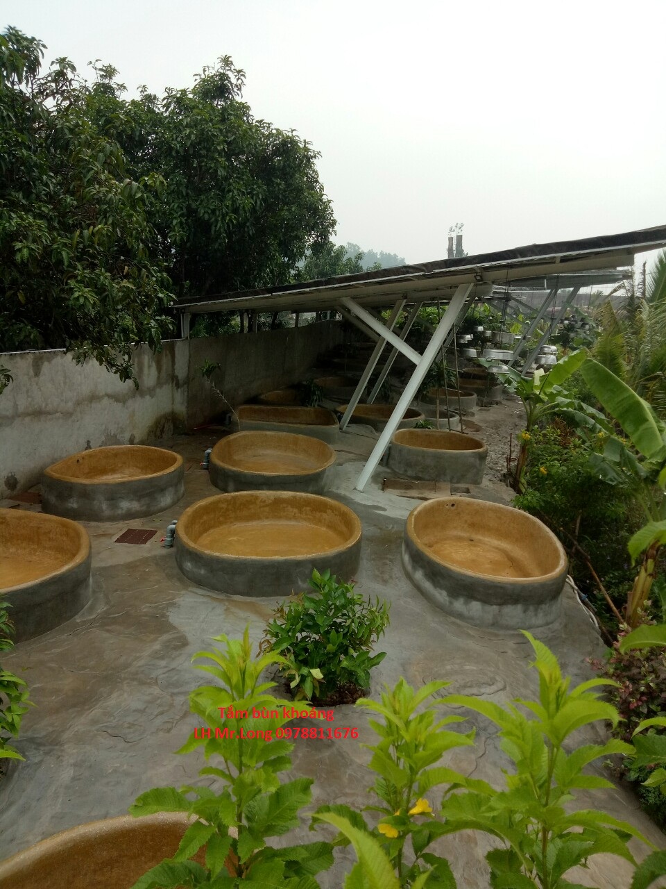 Hệ thống gia nhiệt tắm bùn khoáng, hệ thống gia nhiệt nước khoáng