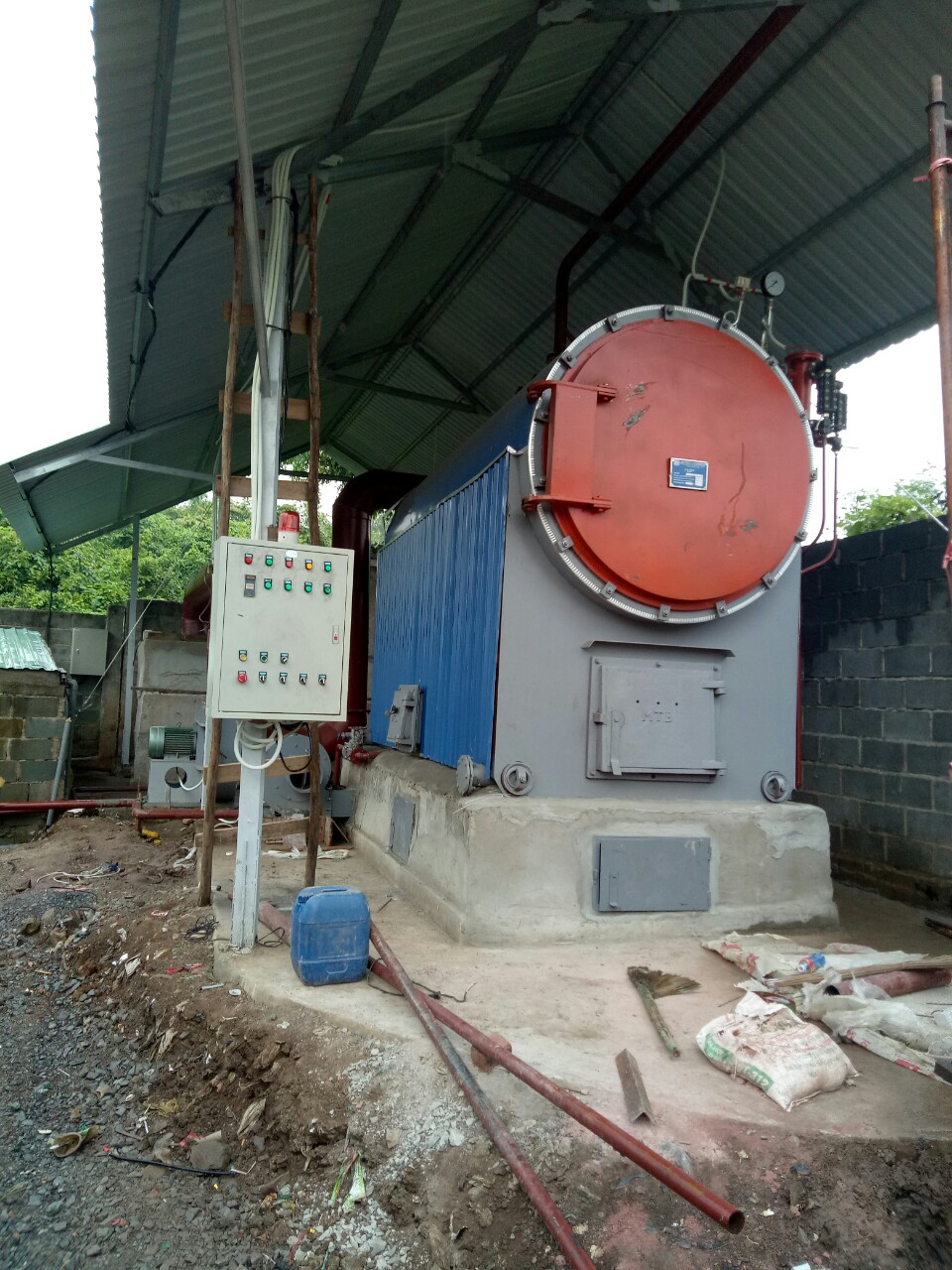 Hệ thống gia nhiệt tắm bùn khoáng, hệ thống gia nhiệt nước khoáng