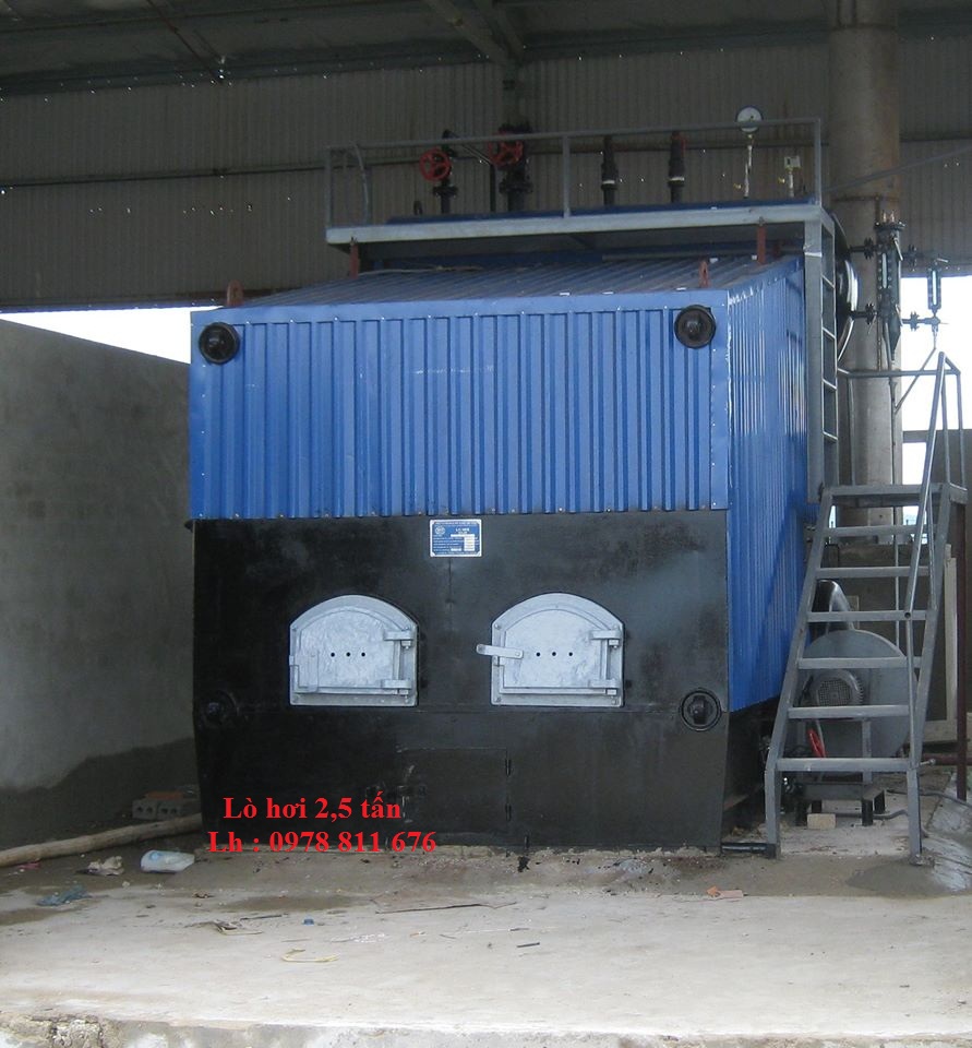 Lò hơi 2.5 tấn