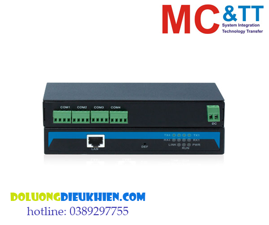 NP304T-4DI (RS-485): Bộ chuyển đổi 4 cổng RS-422/485 sang Ethernet 3onedata