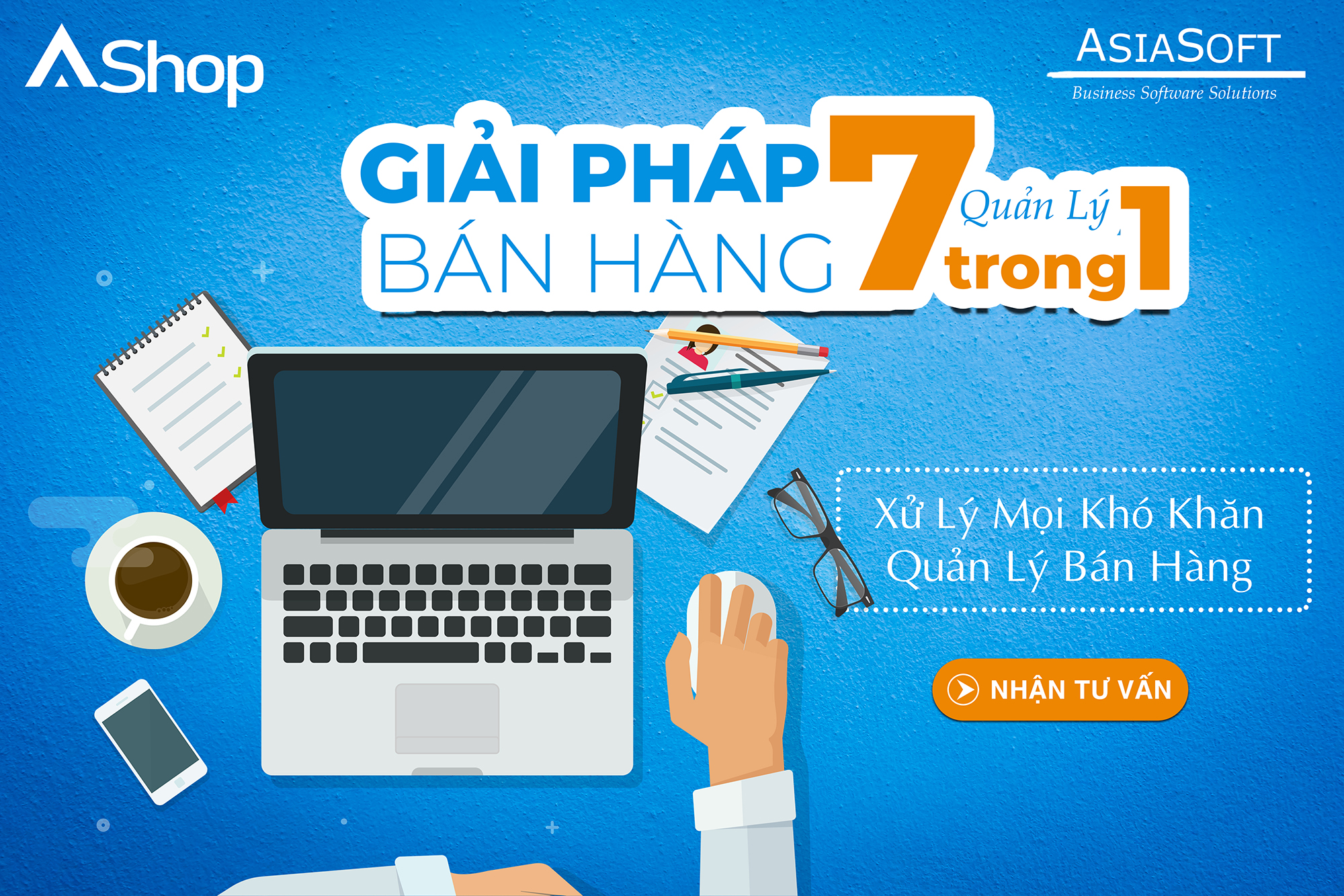 Phần mềm quản lý bán hàng AShop