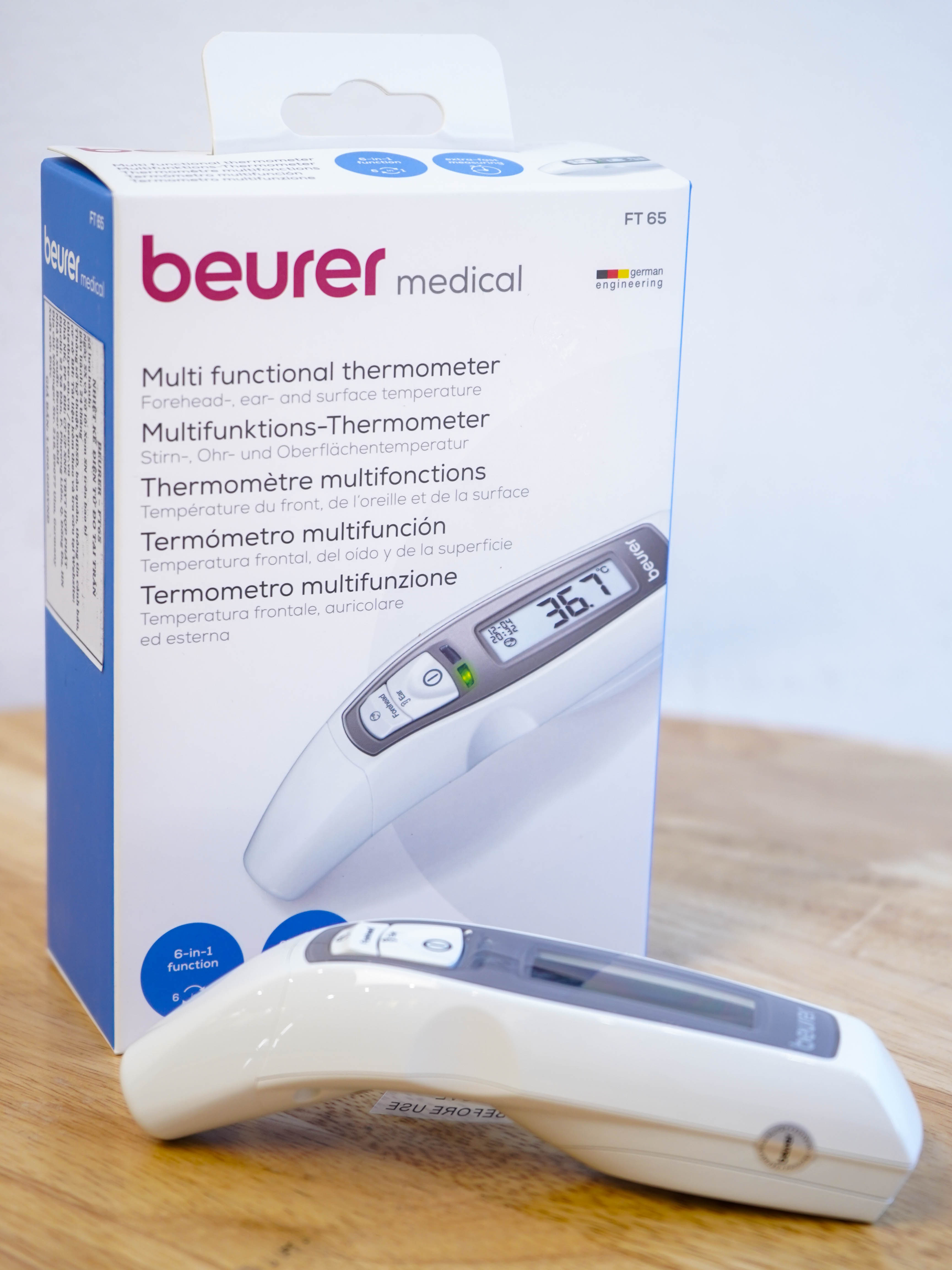 Nhiệt kế điện tử Beurer FT65