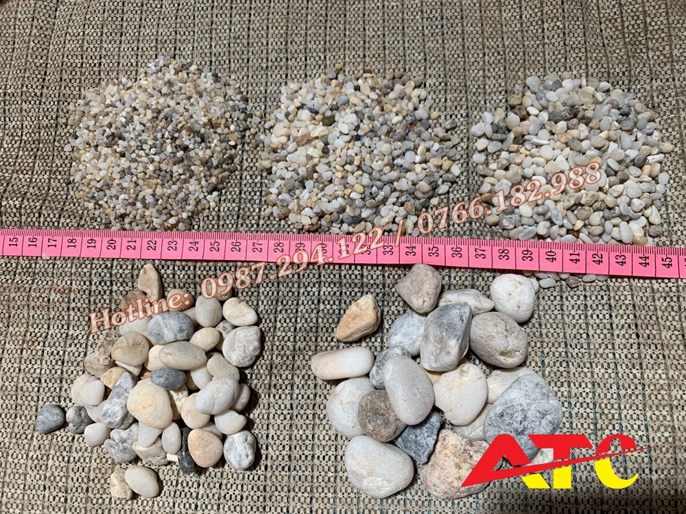 Sỏi trang trí- Địa chỉ Bán sỏi cuội tư nhiên Hà Nội