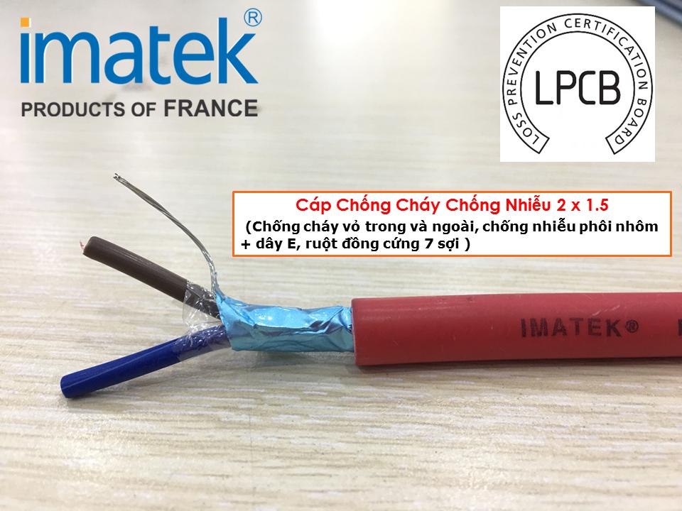 Cáp chống cháy chống nhiễu + E