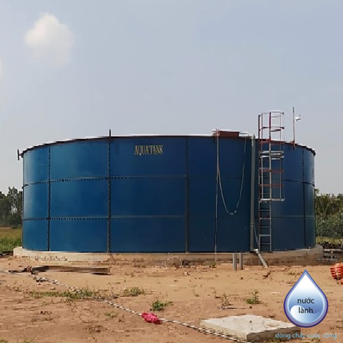 Bể chứa lắp ghép Aquatank hình trụ tròn 5 tầng