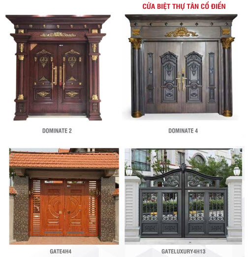 Cửa thép vân gỗ 