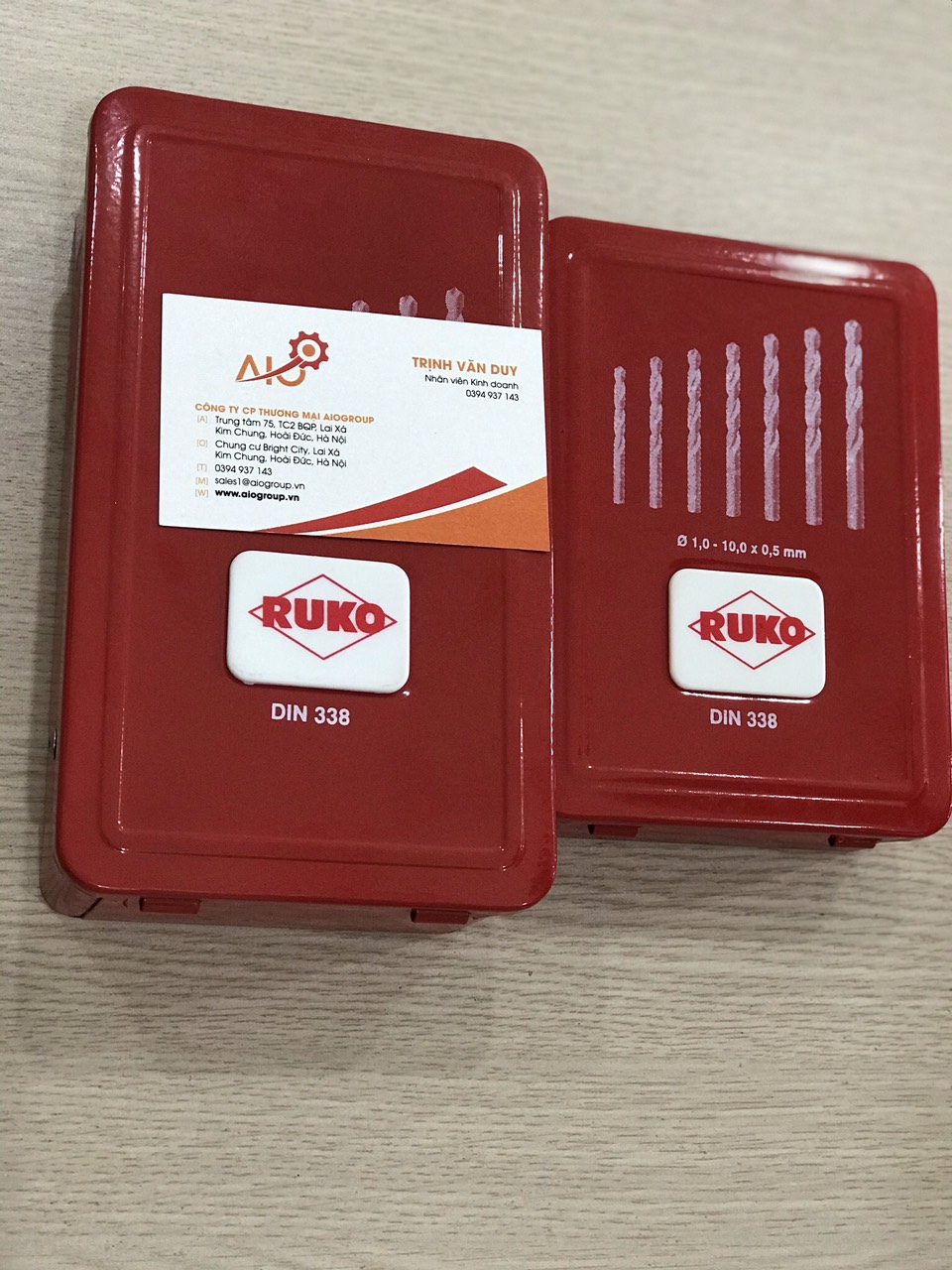 Hộp mũi khoan RUKO