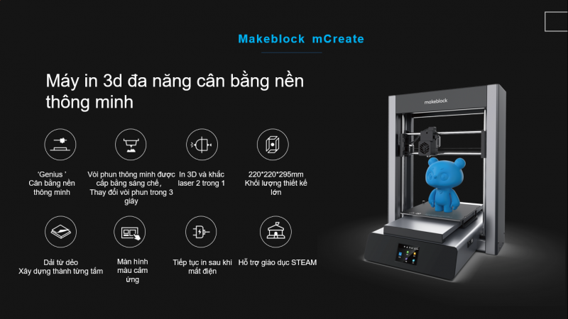 Máy in 3D đa năng mCreate