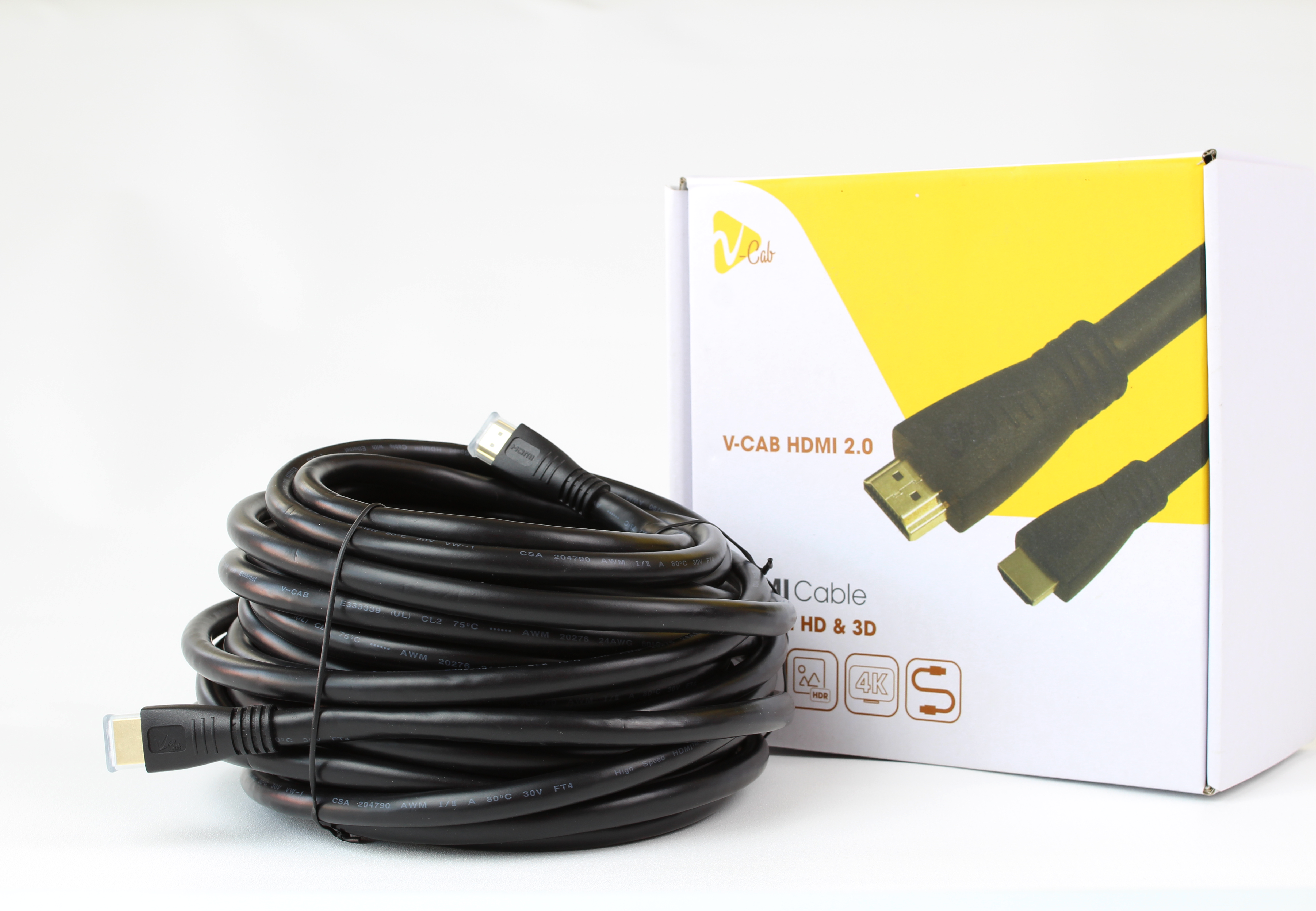 Cáp HDMI 15m tốc độ cao 24AWG CL2 V-CAB HDMI15A