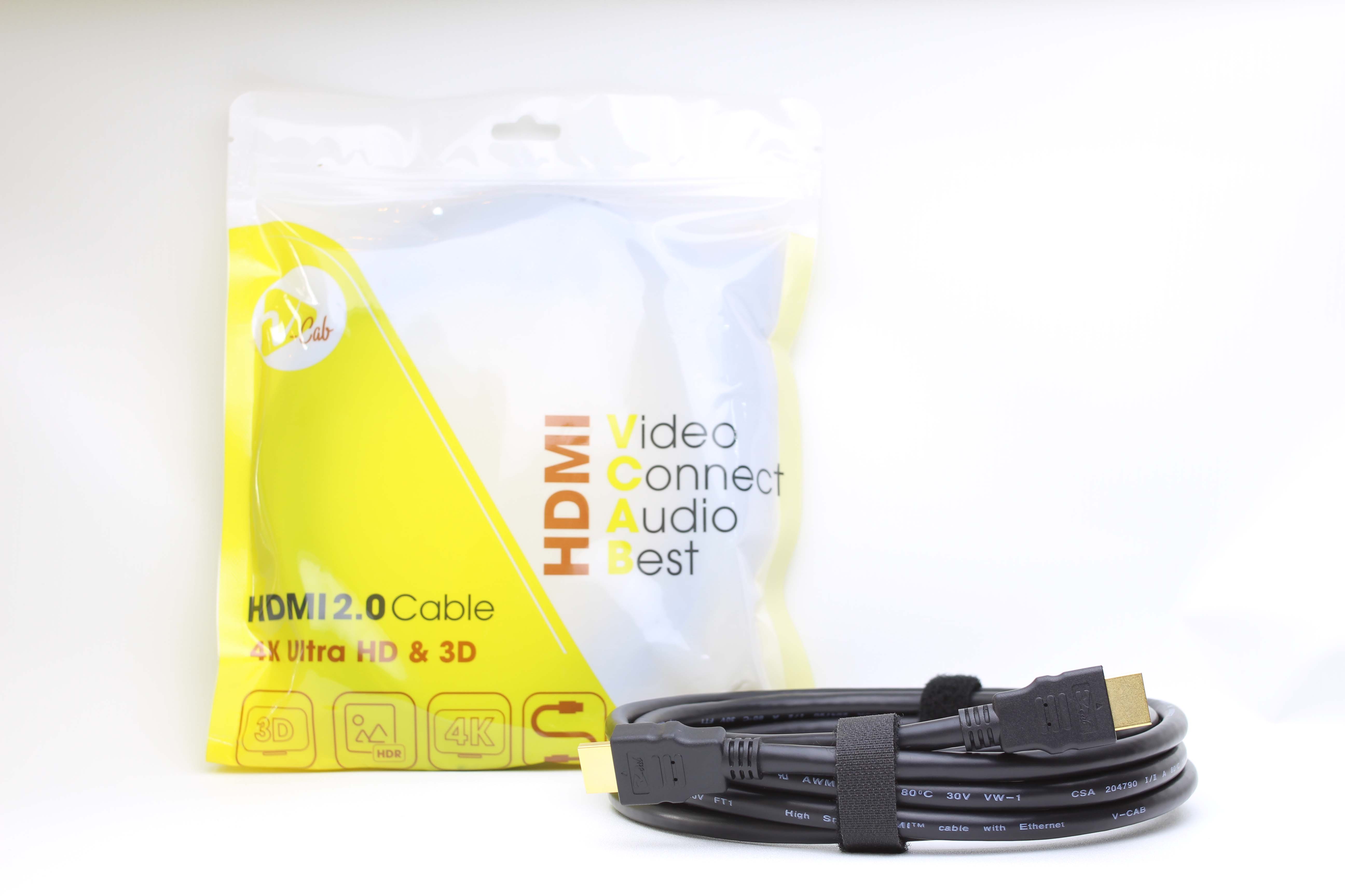 Cáp HDMI 2m tốc độ cao 28AWG V-CAB HDMI2.0A