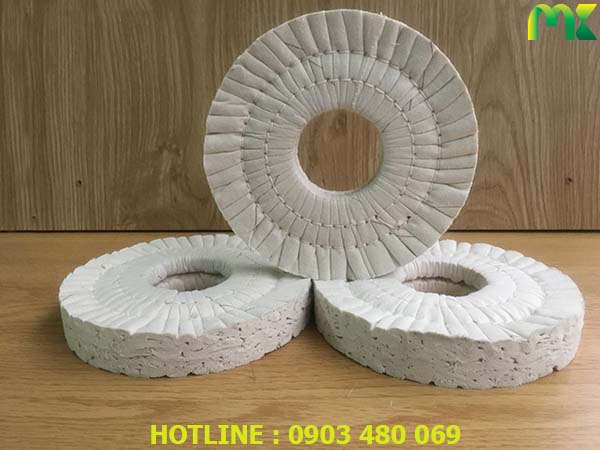 Bánh vải đánh bóng máy dán cạnh 150x50x20mm