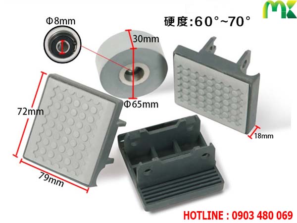 Băng tải máy dán cạnh 79*72*18mm