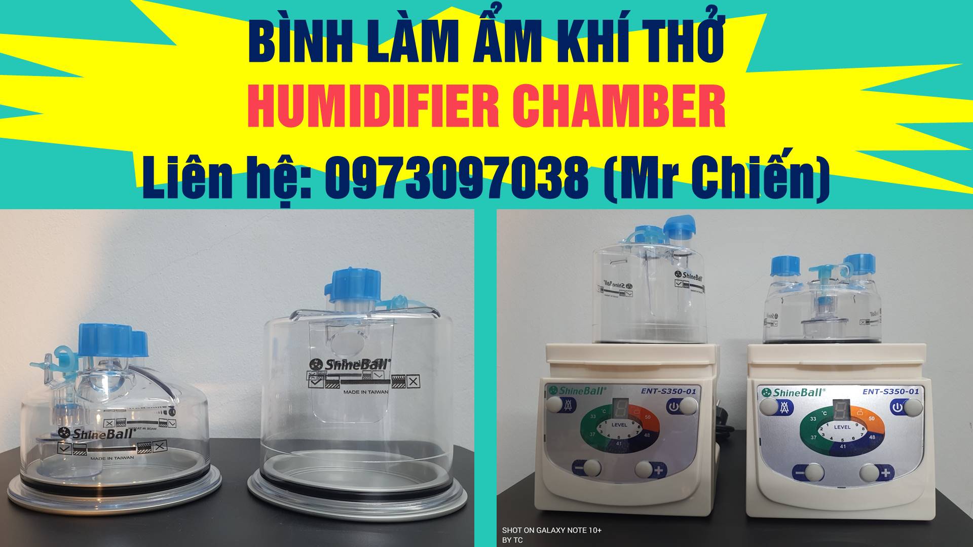 Bình làm ẩm khí thở