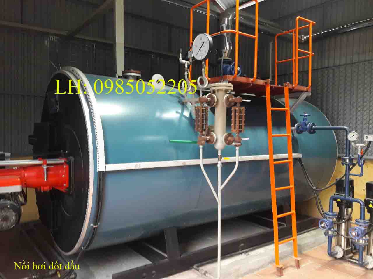 Nồi hơi đốt dầu, ga