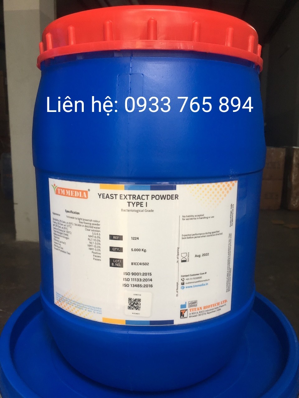 Yeast Extract Powder (Cao nấm men)
