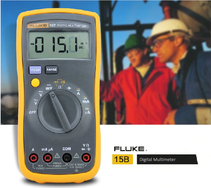 Đồng hồ vạn năng Fluke 15B+ 4000V AC/DC