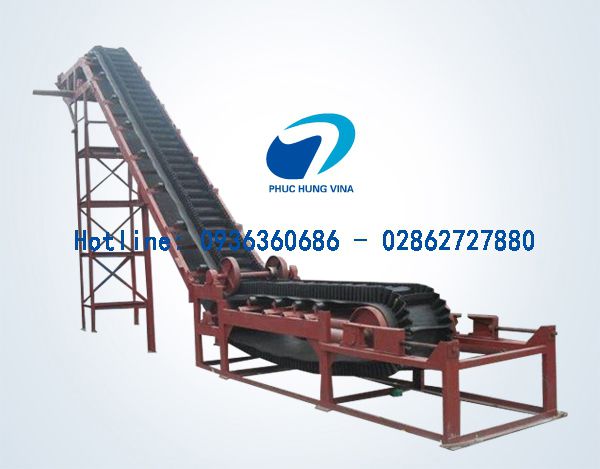 Góc nghiêng băng tải nhà máy dọc 0-90 độ