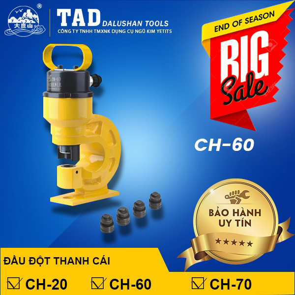 Máy đột lỗ thủy lực CH-60