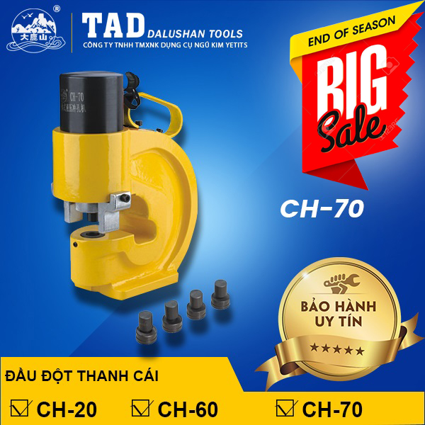 Máy đột lỗ thủy lực CH-70