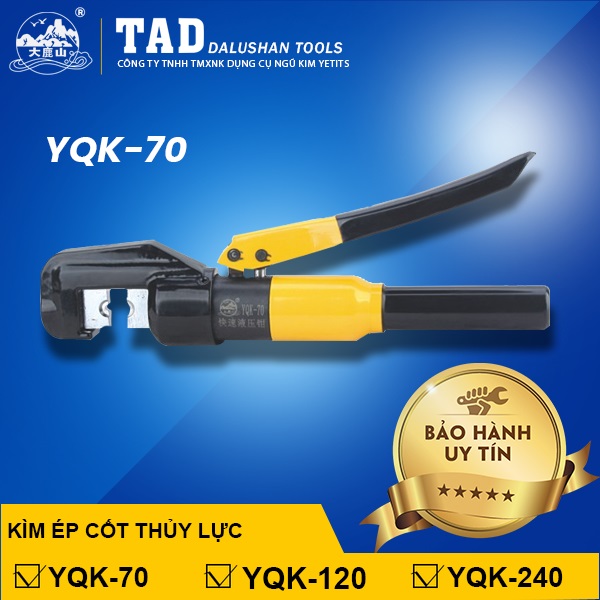 Kìm ép Cos thủy lực YQK-70