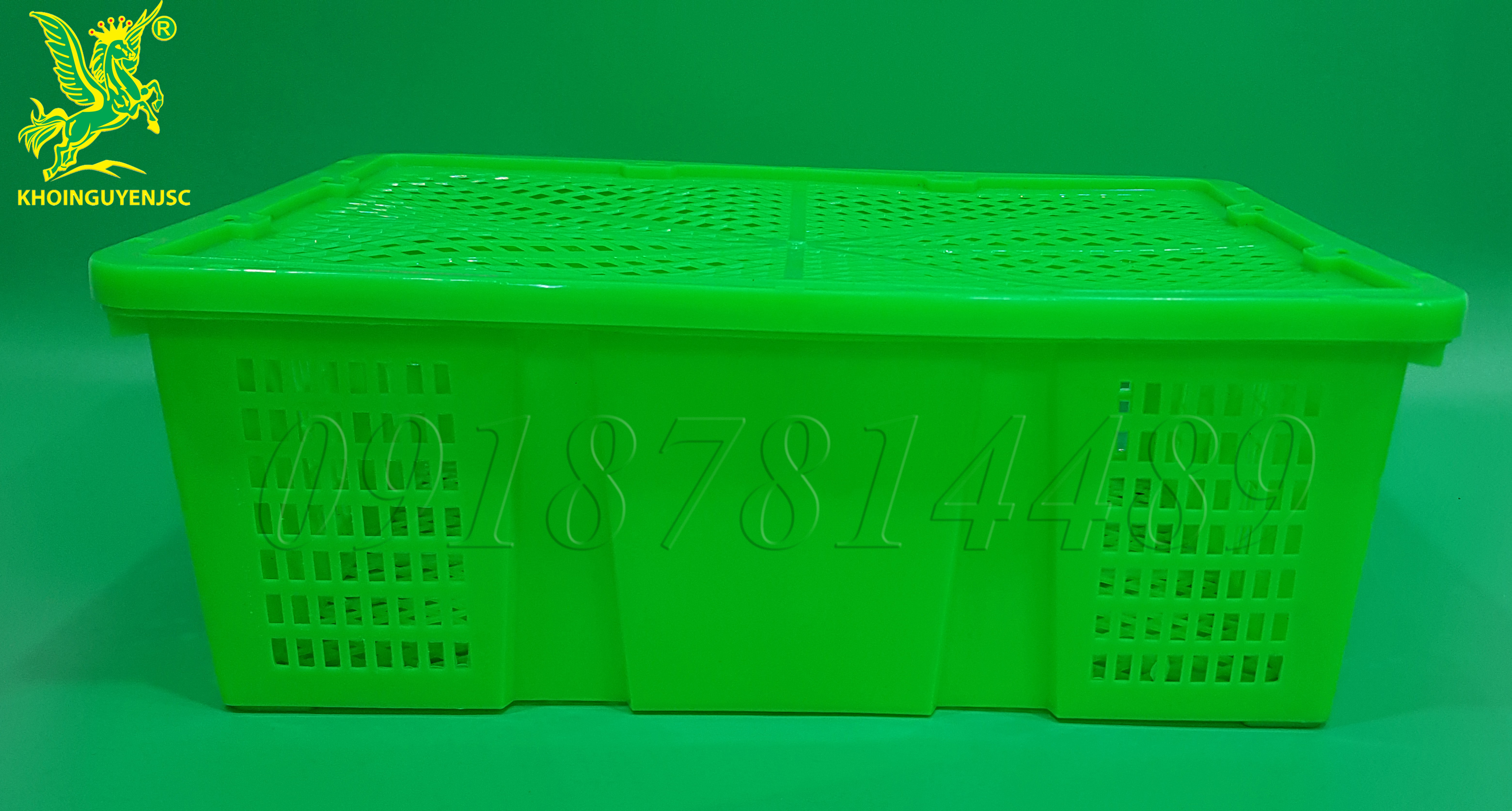 Rổ nhựa 12kg, Rổ đựng tôm hùm, rổ đựng ớt