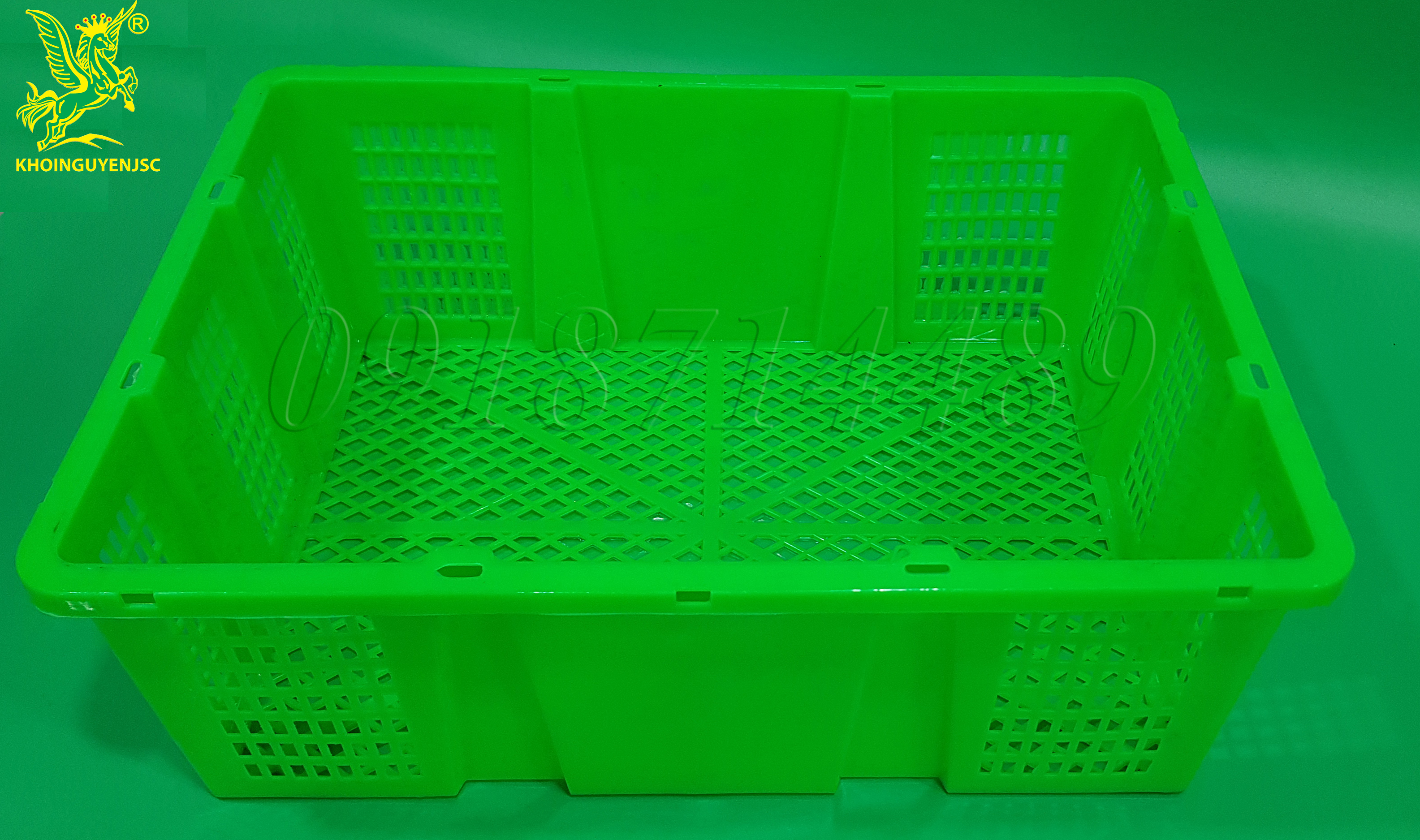 Rổ nhựa 12kg, Rổ đựng tôm hùm, rổ đựng ớt