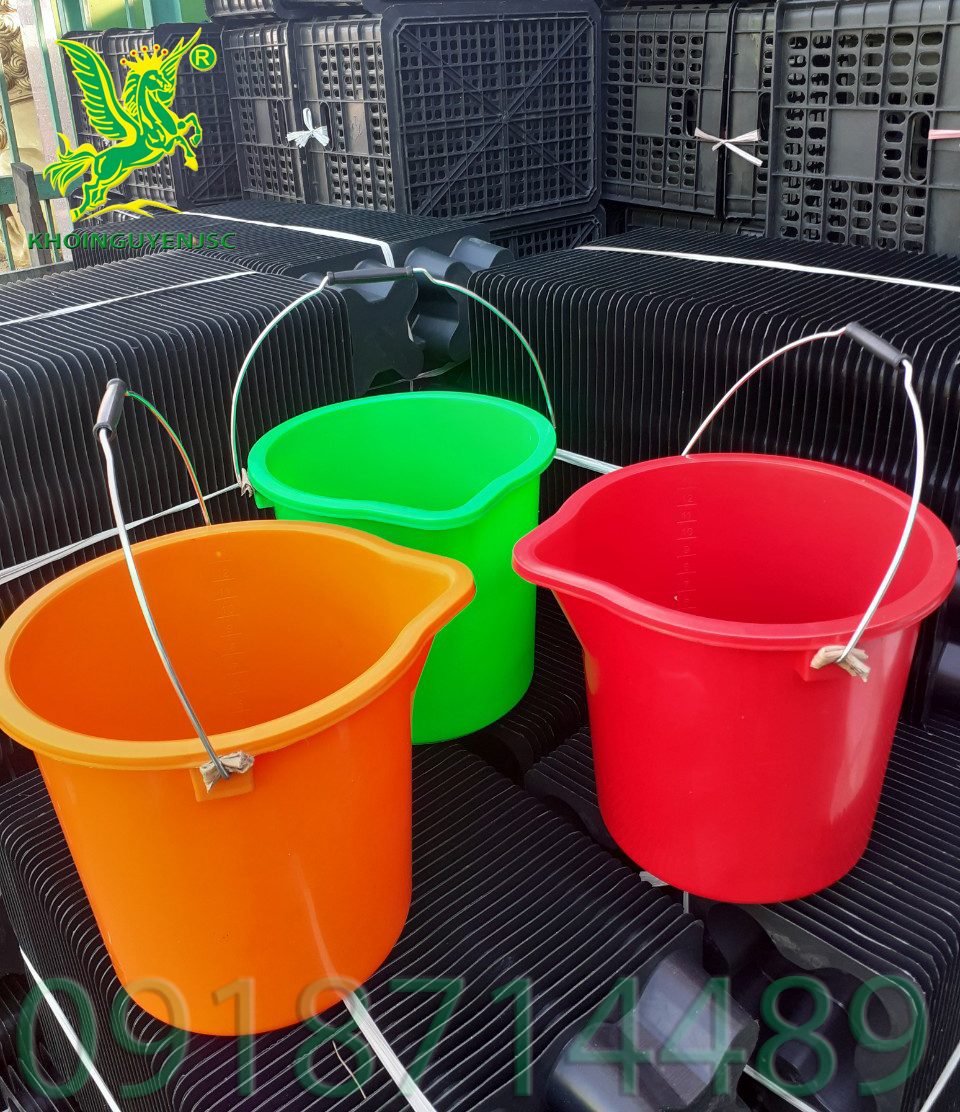 Xô phễu quai sắt 16 lít