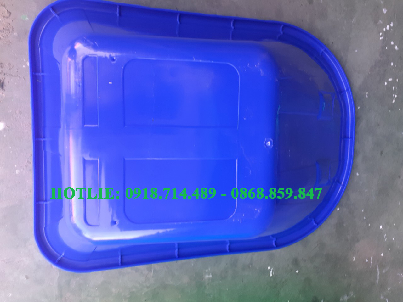 Thùng nhựa xe rùa