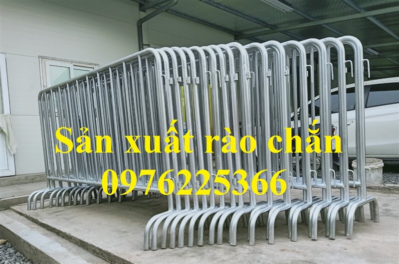 Hàng rào di động mạ kẽm giá rẻ