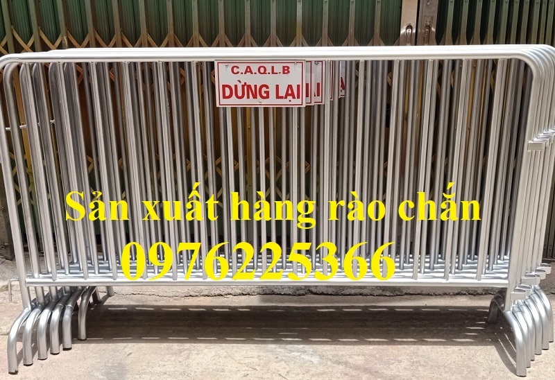 Hàng rào di động mạ kẽm giá rẻ