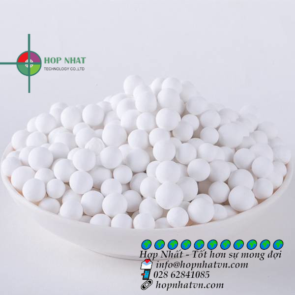 Hạt hút ẩm- Nhôm hoạt tính Activated alumina cho máy sấy khí
