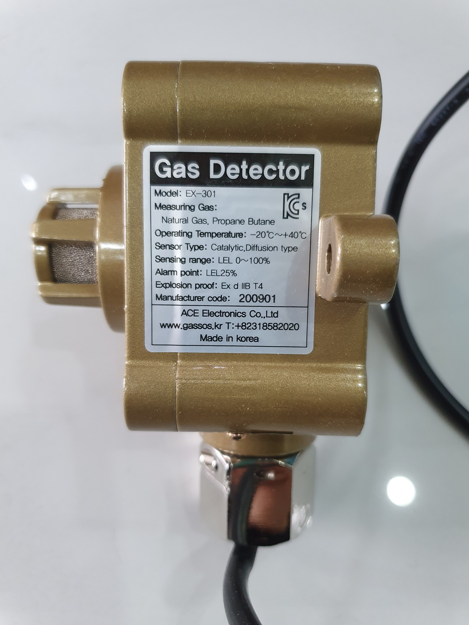 ACE Korea  EX-301 Đầu dò gas chống cháy nổ