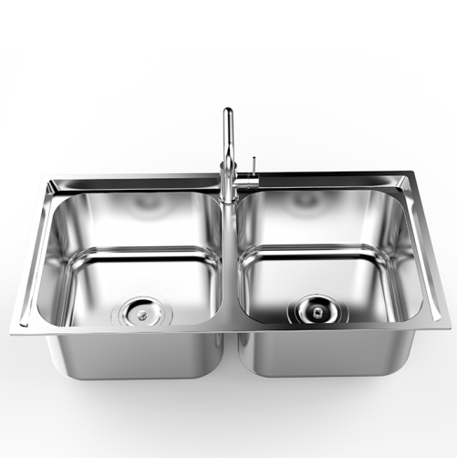 Chậu rửa inox 2 ngăn