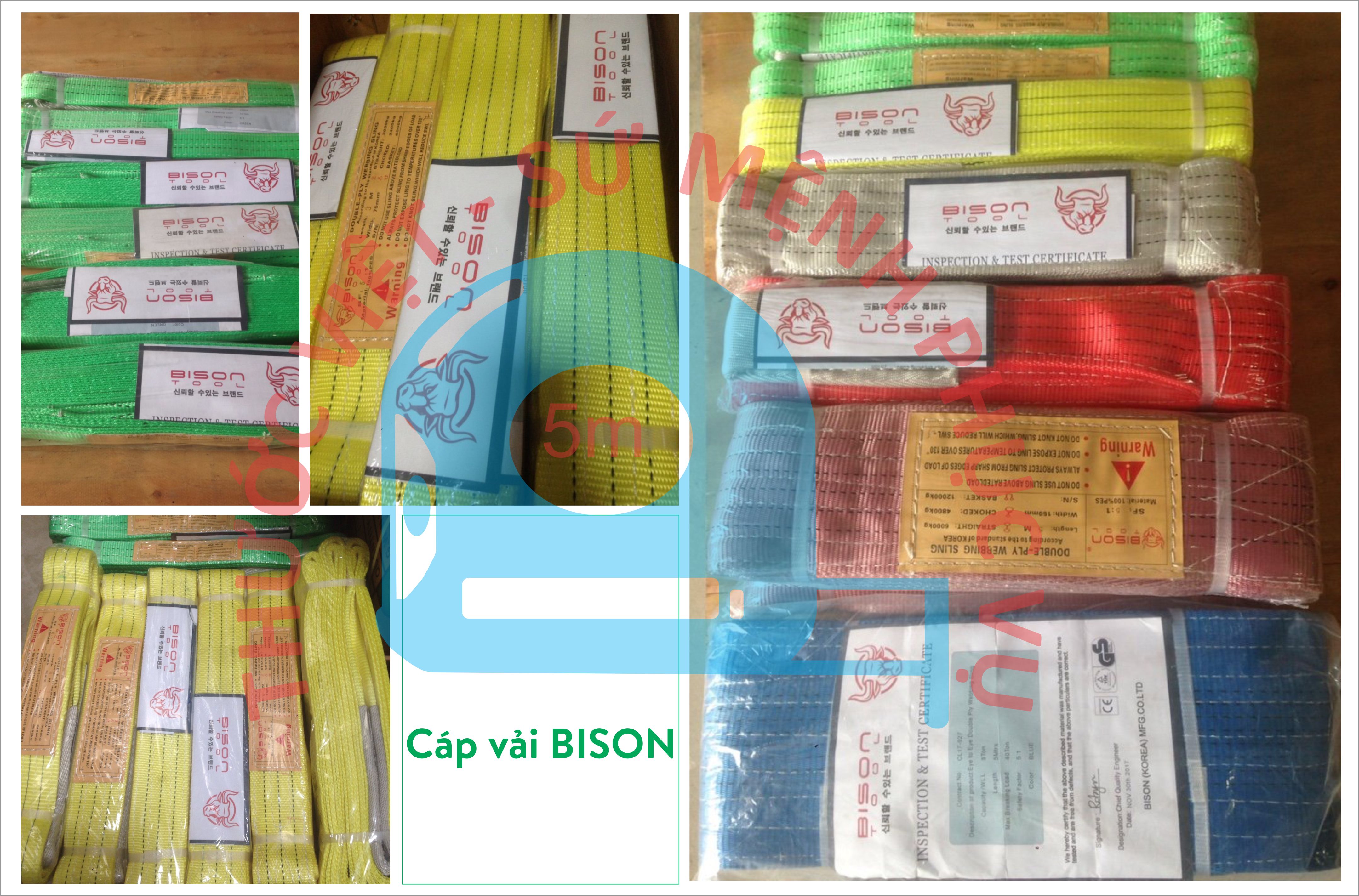Cáp vải Bison- Trung Quốc
