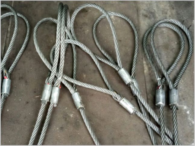 Sling cáp thép/ Cáp thép ép đầu