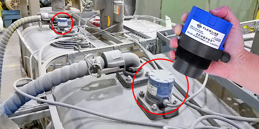 Cảm biến đo mức dạng siêu âm UG01 & UG03- Chính hãng Flowline