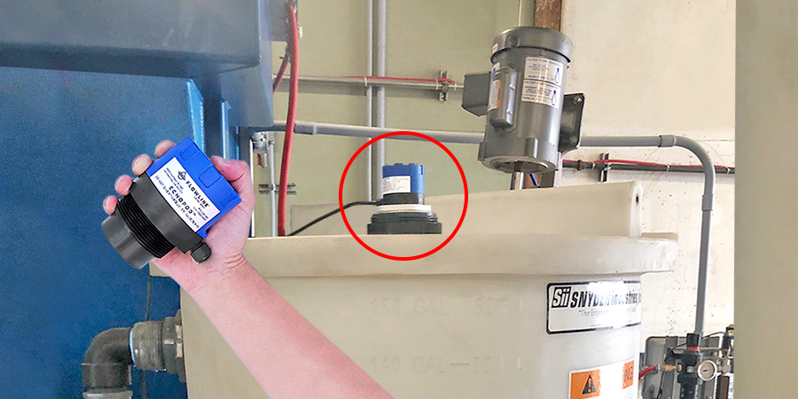 Cảm biến đo mức dạng siêu âm UG01 & UG03- Chính hãng Flowline