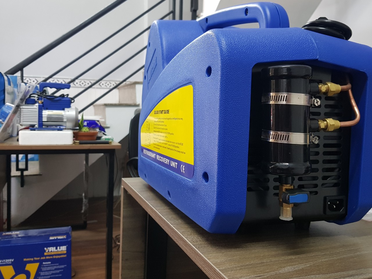 Máy thu hồi và tái chế gas lạnh AITCOOL RECO520S