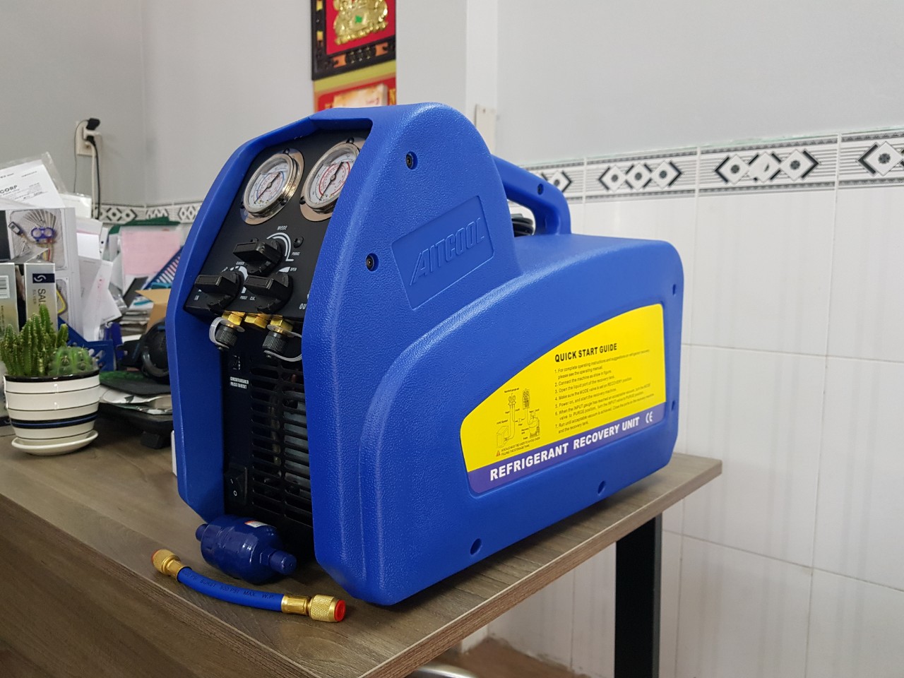 Máy thu hồi và tái chế gas lạnh AITCOOL RECO520S