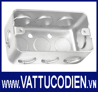 Hộp thép công tắc âm tường