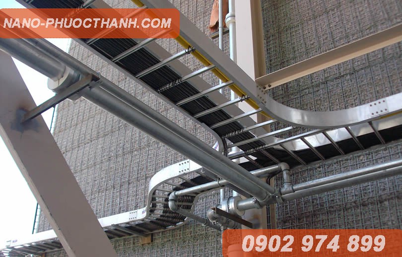 Thang cáp sơn tĩnh điện