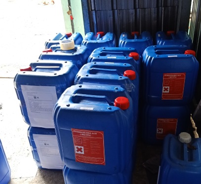 Hóa chất Hydrochloric Acid _ HCL nồng độ 9%