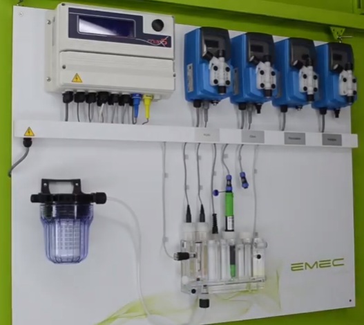 PA-M5D _ Thiết bị đo và kiểm soát 4 kênh pH, ORP, Chlorine và nhiệt độ