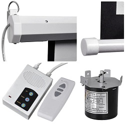 Màn chiếu điện Dalite 250 inch
