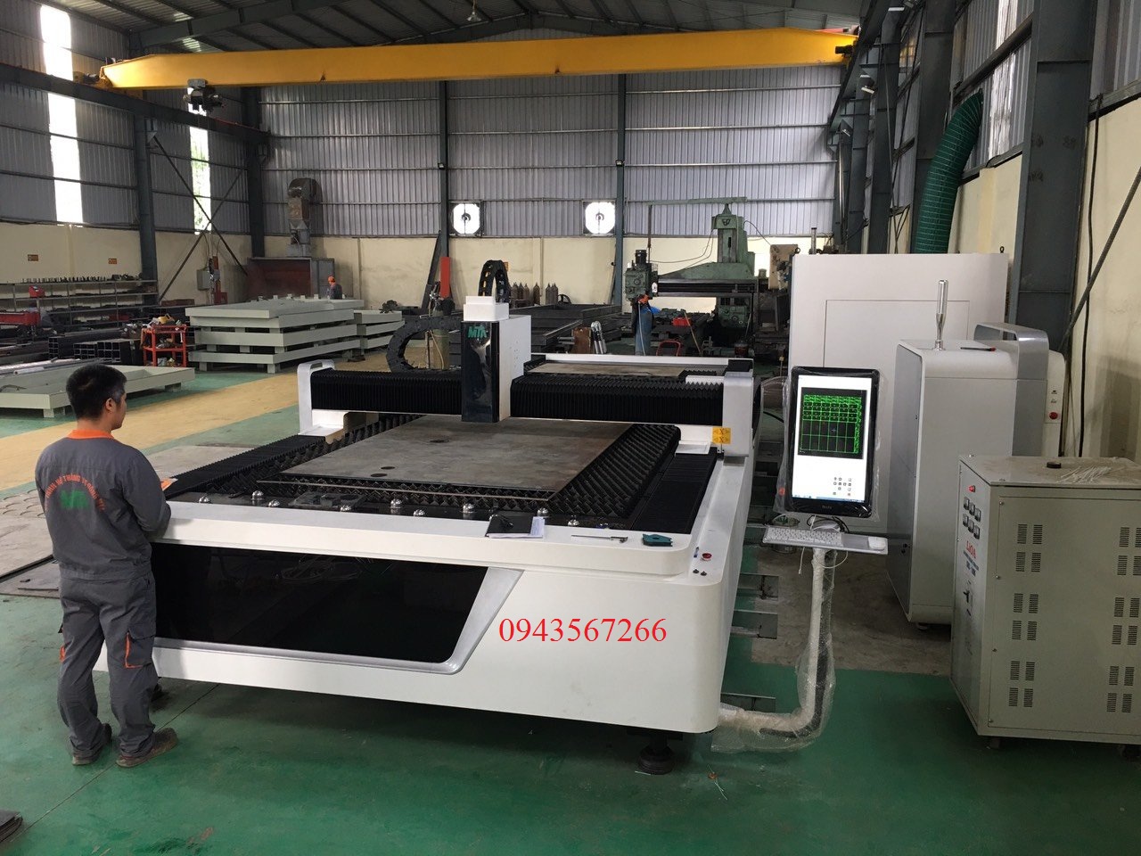 Máy cắt laser Fiber bàn đơn MTA-1530P