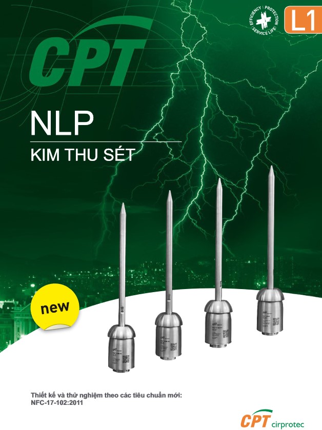Kim thu sét phát tia tiền đạo (ESE) NLP-CIRPROTECT